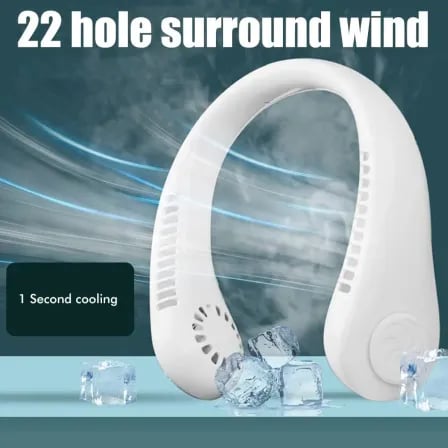 Rechargeable Neck Fan – ৩