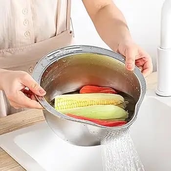 (১ পিস) 304 SS Washing Bowl | জীবনেও মরিচা পড়বে না – ৩