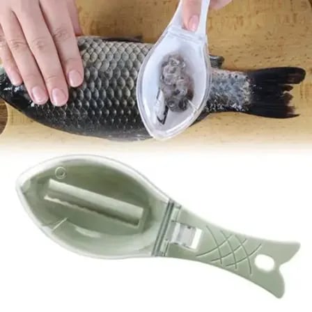 ২ পিস Fish Scale Remover With Cover | Scale Tools – ৪