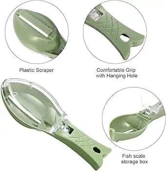 ২ পিস Fish Scale Remover With Cover | Scale Tools – ২