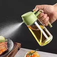 (১ পিস) 2 in1 Oil Spray Dispenser Bottle – ৫