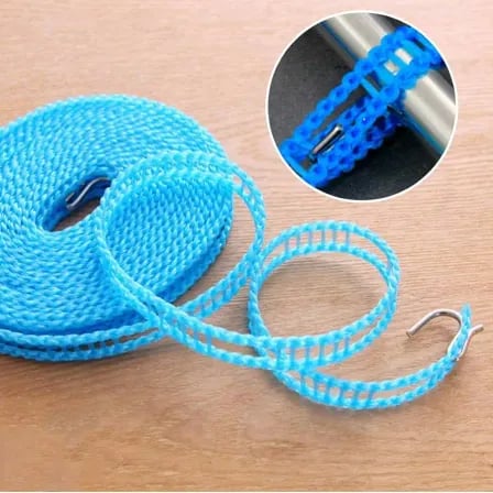 (২ পিস)Windproof Non-Slip Clothesline | Washing Clothes Line Rope – ৩