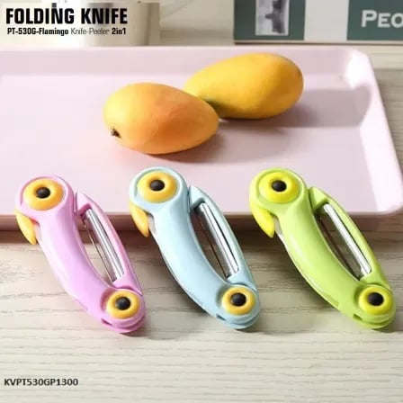 Folding Knife & Peeler (2 IN 1) কাটতে এবং ছোলতে কার্যকরী সমাধান – ২