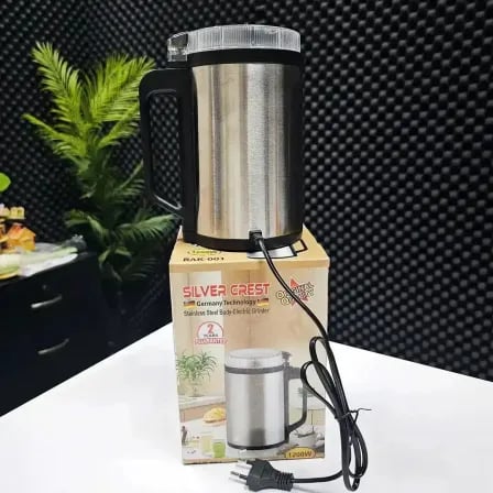 Silver Crest Powerful Grinder | ১০০% কার্যকরী (সকল মসলা গুড়া এবং বাটা করতে পারবেন) – ৩