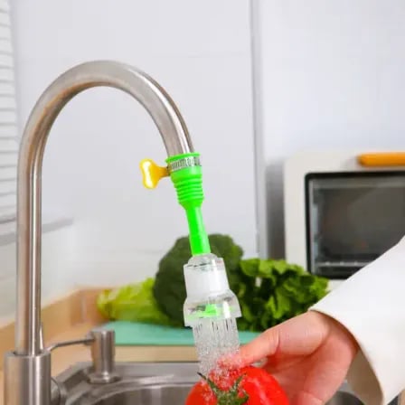 Silicone Mount Water Faucet Filter |  এক্সট্রা কার্টিজ একদম ফ্রি – ৫