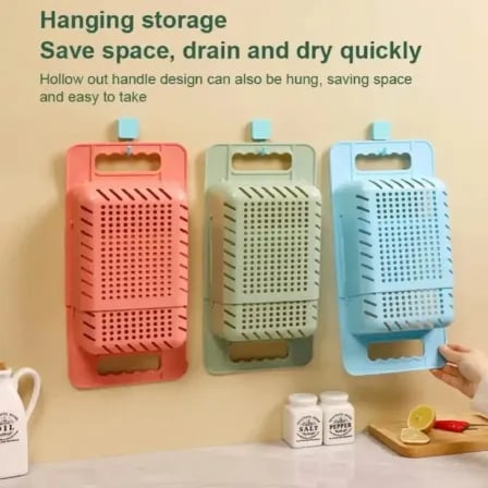 (২ পিস) Food Cleaning Drain Basket – ২