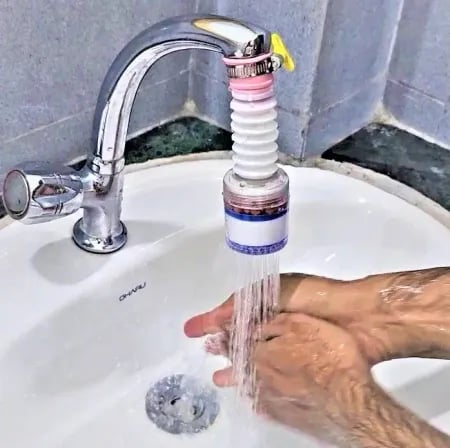 Double Layer Water Faucet Filter | বিশুদ্ধ পানি ব্যবহারের কার্যকরী সমাধান – ২