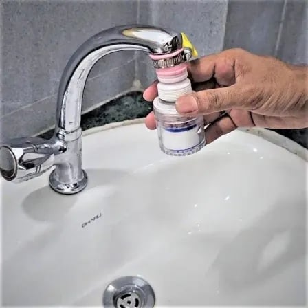 Double Layer Water Faucet Filter | বিশুদ্ধ পানি ব্যবহারের কার্যকরী সমাধান – ৩