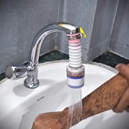 Double Layer Water Faucet Filter | বিশুদ্ধ পানি ব্যবহারের কার্যকরী সমাধান – ৪