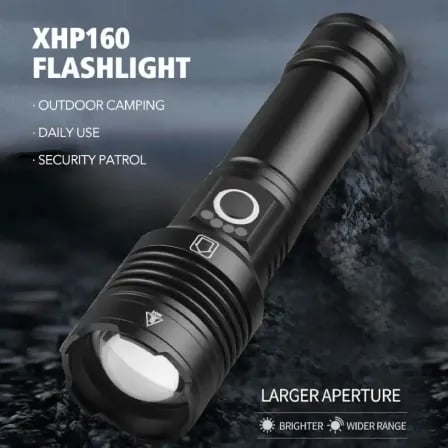 Rechargeable LED Torch Light XHP50 – ৪