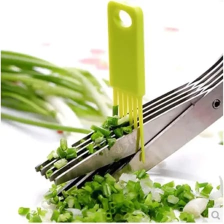 5 In 1 Vegetable Scissor | সময় বাঁচাতে দ্রুত সবজি কাটুন – ৩