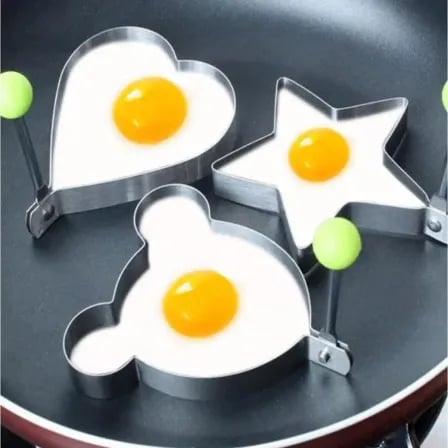 (4 Pcs) Fried Egg Shaper – ৩