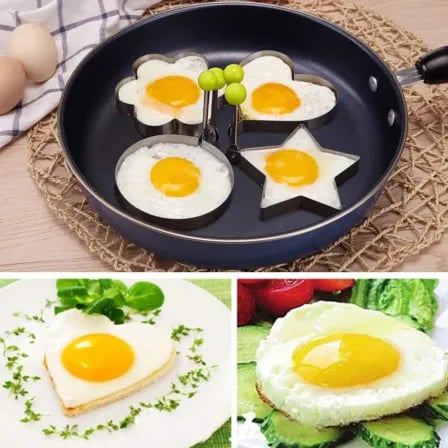 (4 Pcs) Fried Egg Shaper – ৪