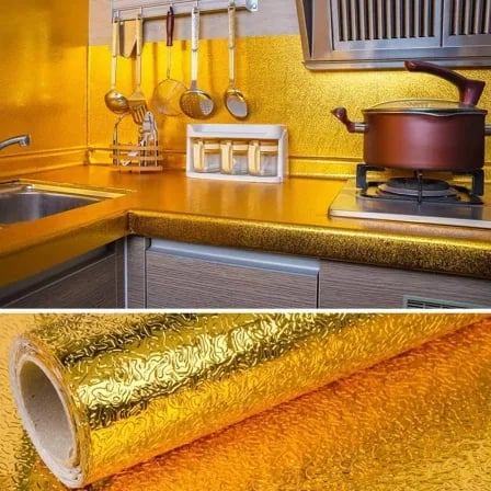 ৩ মিটার Kitchen Wall Sticker(Golden) – ২