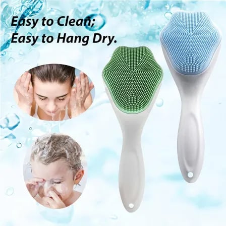Silicone Face Wash Brush| ত্বকের গভীরে পৌঁছে জমে থাকা ময়লা পরিষ্কার করে – ৫