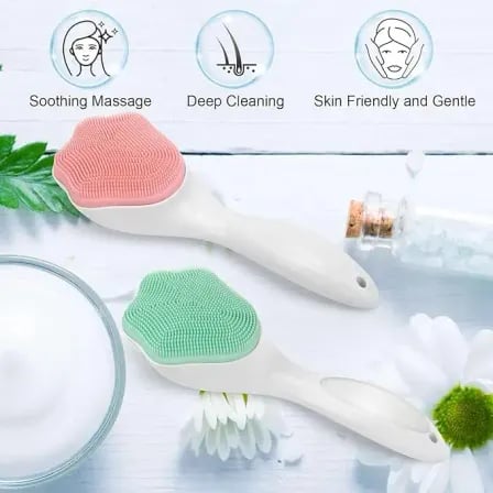 Silicone Face Wash Brush| ত্বকের গভীরে পৌঁছে জমে থাকা ময়লা পরিষ্কার করে – ৪