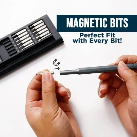 24-in-1 Screwdriver Set । ঘরের জিনিস ঘরে বসে ঠিক করুন – ৩