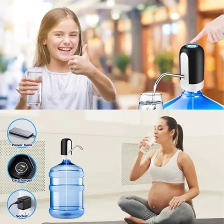 Water Bottle Dispenser। পানি ঢালতে গিয়ে পানি পরে আর জায়গা নষ্ট হবে না – ২
