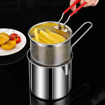Deep frying pot। ভাজাপোড়া করতে তেল অপচয় হবে না – ৪