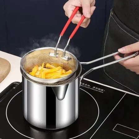 Deep frying pot। ভাজাপোড়া করতে তেল অপচয় হবে না – ৩