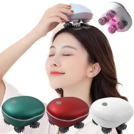 Electric Head Massager।দীর্ঘস্থায়ী মাথাব্যথা এবং শরীরের ব্যাথা মুহূর্তেই গায়েব – ২