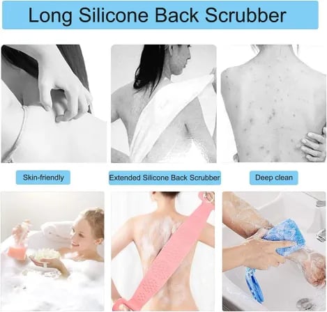 Silicone Body Scruber । শরীরের সকল ময়লা বডি ব্রাশে পরিষ্কার – ৪