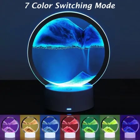 3D Table Lamp। ঘরের সৌন্দর্য বহুগুনে বাড়িয়ে দিবে – ২