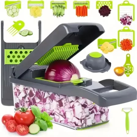 16 in 1 Multifunctional Vegetable Slicer। কিচেনের গেম চেঞ্জার
