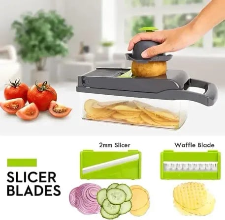 16 in 1 Multifunctional Vegetable Slicer। কিচেনের গেম চেঞ্জার – ৩