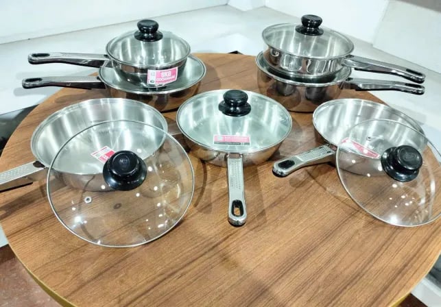 frying pan with glass lid (22cm) – ৫