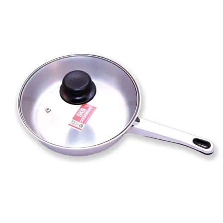 frying pan with glass lid (22cm) – ৩