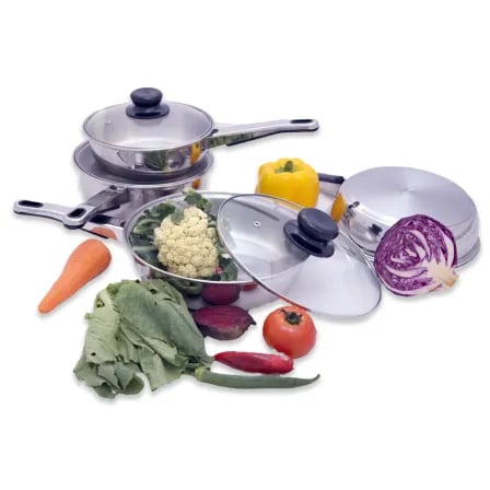 frying pan with glass lid (22cm) – ৪