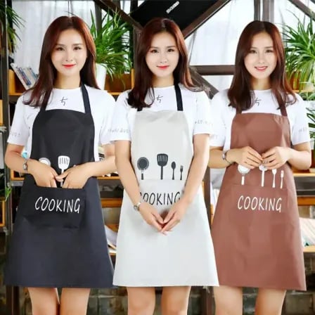 Waterproof Kitchen Apron। রান্না ও ধোয়ার সময় কাপড় নষ্ট হবে না – ৩