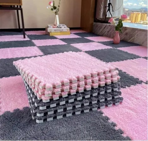 (6 pcs) Puzzle Carpet Foam। নরম, উষ্ণ আর স্টাইলিশ ফ্লোরের জন্য – ৪