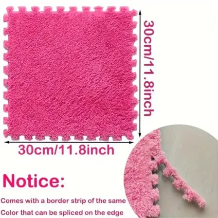 (6 pcs) Puzzle Carpet Foam। নরম, উষ্ণ আর স্টাইলিশ ফ্লোরের জন্য – ৫