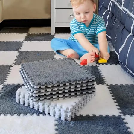 (10-pcs) Puzzle Carpet Foam। নরম, উষ্ণ আর স্টাইলিশ ফ্লোরের জন্য – ৩