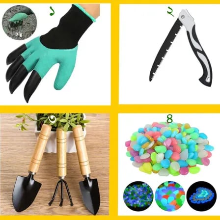 4-in-1 Gardening Tools Combo। ১৩৪০ টাকার প্রোডাক্ট (কম্বো প্যাকেজে মাত্র ৯৯০ টাকায়) – ৪