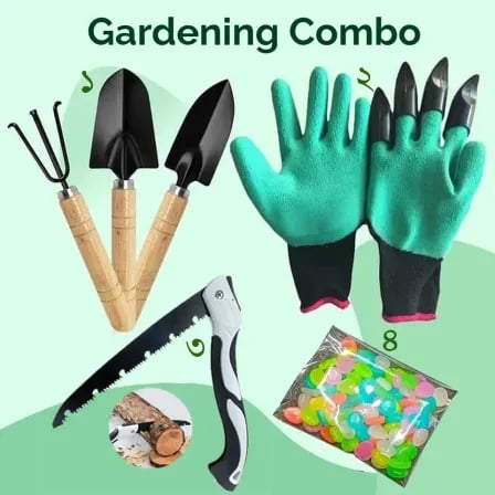 4-in-1 Gardening Tools Combo। ১৩৪০ টাকার প্রোডাক্ট (কম্বো প্যাকেজে মাত্র ৯৯০ টাকায়) – ৩