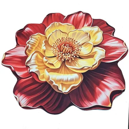 Flower 3d Floor Mat। ঘরকে প্রিমিয়াম লুক দিবে (Model-5) – ২