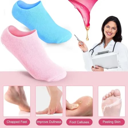 Gel Spa Socks (১ জোড়া)। পায়ের ক্ষতিগ্রস্ত ত্বক রিপেয়ার করে – ৫