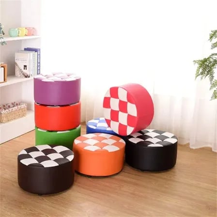 Round Foot Stool (1pcs) যেখানেই রাখবেন, সেখানেই মানাবে – ৫