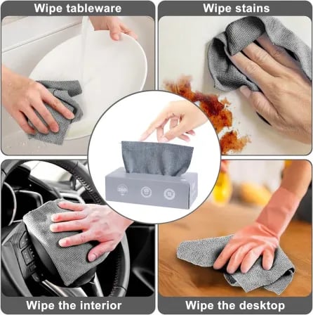 Kitchen Box Towel (1 Box-20 Pcs)। হাইজেনিক উপায়ে রান্নাঘর পরিষ্কার রাখুন – ২