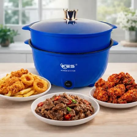 (5.5 litre) All in one Electric Cooker। রান্না হবে মাত্র ৬ টাকায় (৬ মাসের গ্যারান্টি) – ৩
