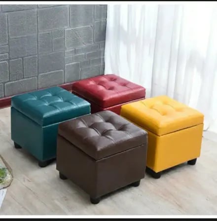 Square Foot Stool (1pcs) যেখানেই রাখবেন, সেখানেই মানাবে – ৩