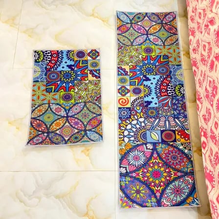 Luxury Kitchen & Floor Mat Combo (Model-2)  ঘরকে দিবে রাজকীয় লুক – ২