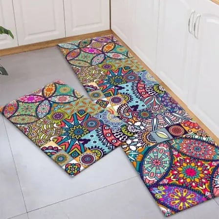 Luxury Kitchen & Floor Mat Combo (Model-2)  ঘরকে দিবে রাজকীয় লুক