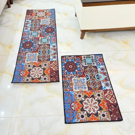 Luxury Kitchen & Floor Mat Combo (Model-5) ঘরকে দিবে রাজকীয় লুক – ২