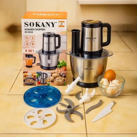 6-in-1 Wonder Chopper। রান্নাঘরের ঝামেলা কমান, সময় বাঁচান! – ২