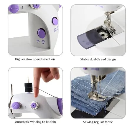 Mini sewing machine| ঘরে বসেই হয়ে উঠুন নিজের দর্জি – ৬