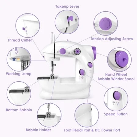 Mini sewing machine| ঘরে বসেই হয়ে উঠুন নিজের দর্জি – ৩